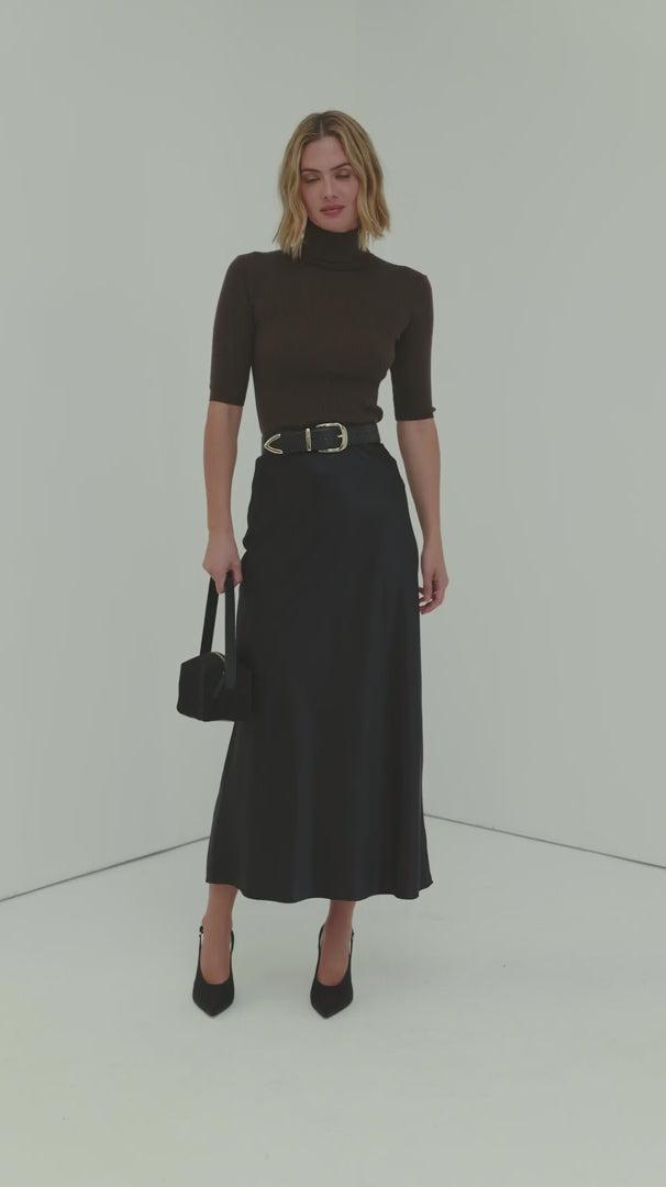 black silk