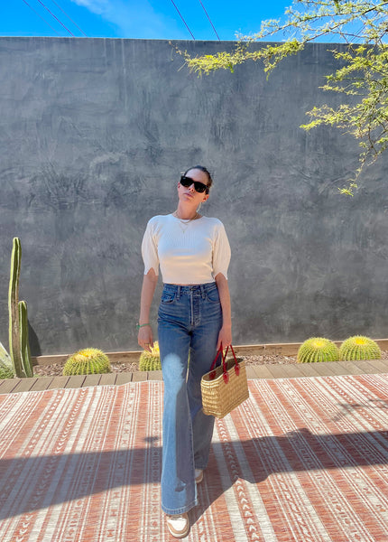 THE MASHA SUPER HIGH RISE WIDE LEG | Favorite Daughter