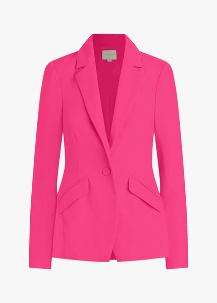 Selena Hot Pink Blazer – The King's Daughter Boutique