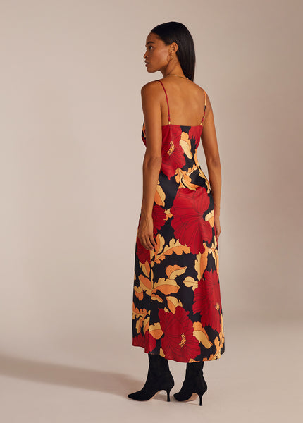 Floral Print Hourglass Dress - Ready to Wear